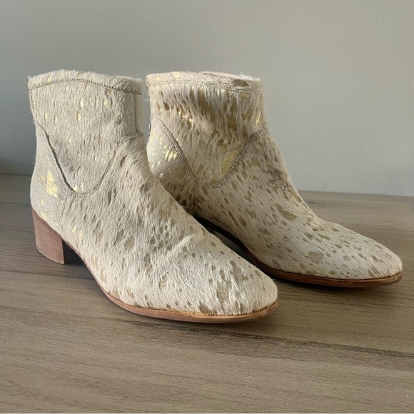 Coconuts by Matisse | The Slow Down Cow Hair Western Bootie - Picture 1 of 7